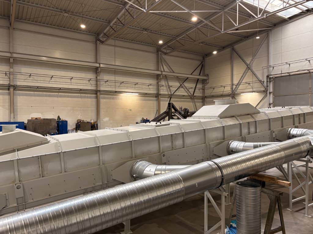 chłodnice do materiałów sypkich, chłodzenie poprodukcyjne, chłodnica bębnowa, instalacje chłodzące po kalcynacji/suszeniu