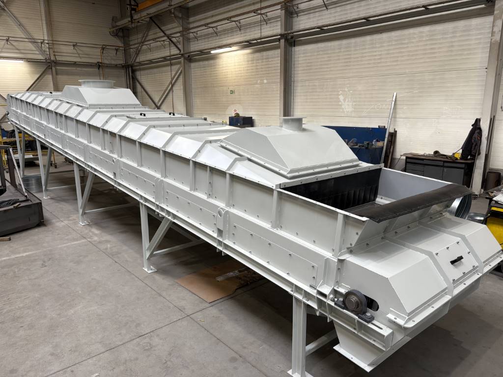 chłodnice do materiałów sypkich, chłodzenie poprodukcyjne, chłodnica bębnowa, instalacje chłodzące po kalcynacji/suszeniu